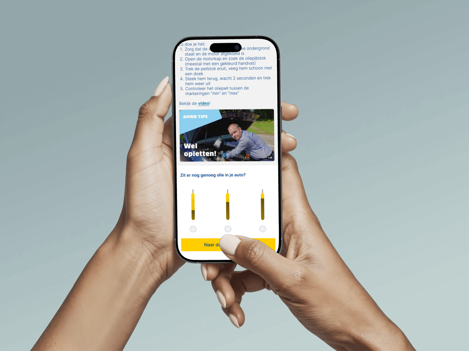 AutoFit check flow with instructional videos
